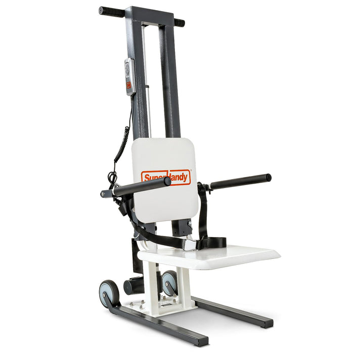 SuperHandy GoRise Electric Floor to Stand Lift – 500 Lbs Capacity, Standing Assistance, Portable, Adjustable, Ergonomic, Easy Storage, Patent Pending (FS (Floor Lift))