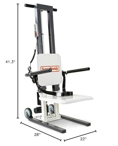 SuperHandy GoRise Electric Floor to Stand Lift – 500 Lbs Capacity, Standing Assistance, Portable, Adjustable, Ergonomic, Easy Storage, Patent Pending (FS (Floor Lift))