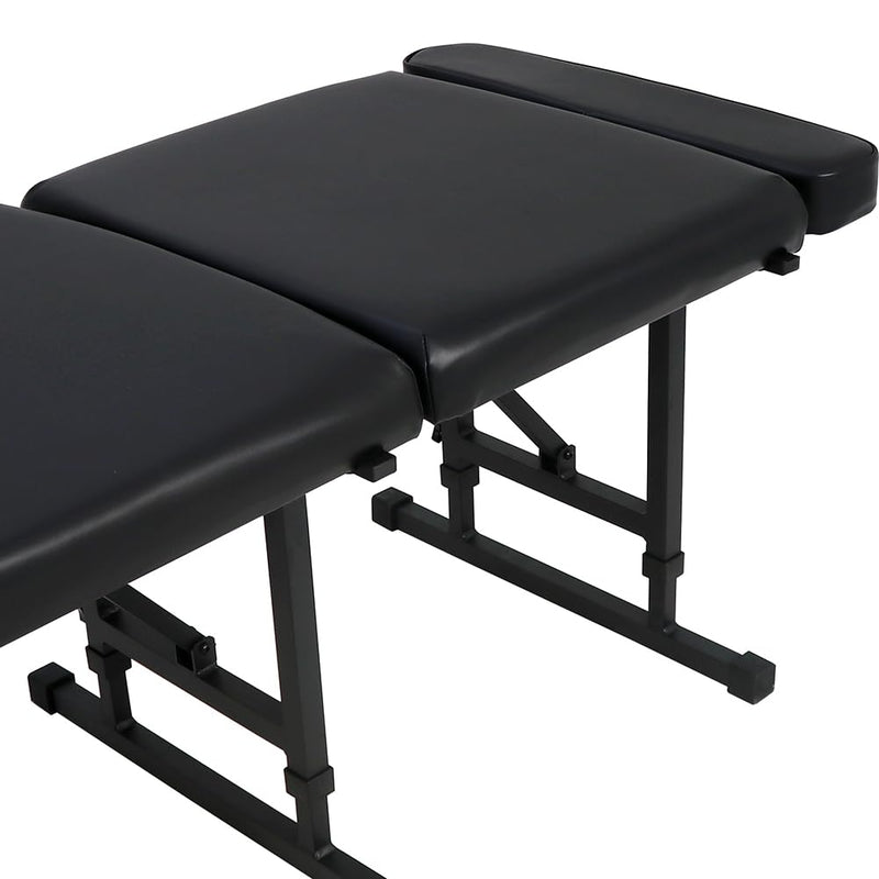Royal Massage Sheffield 160 Elite Professional Portable Chiropractic Table - Lightweight Adjustable Folding Design (Charcoal)