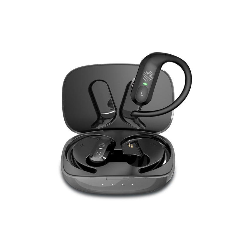 Awenan OTC Hearing Aids for Seniors with Touch Control, 16-Channel Hi-Fi Sound & Noise Cancelling for Crystal Clear, Comfort-Fit & Stable D-Shaped Open-Ear Hook Ideal for Sports and Long-Time Wear