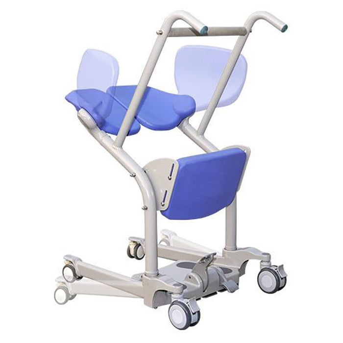 Helsevesen Manual Standing Transfer Aid with Adjustable Legs, Stand Assist Patient Lift, Home Transfer Assist Trolley, Sit to Stand Aid, Intended for Users 4'11" - 6' 6"