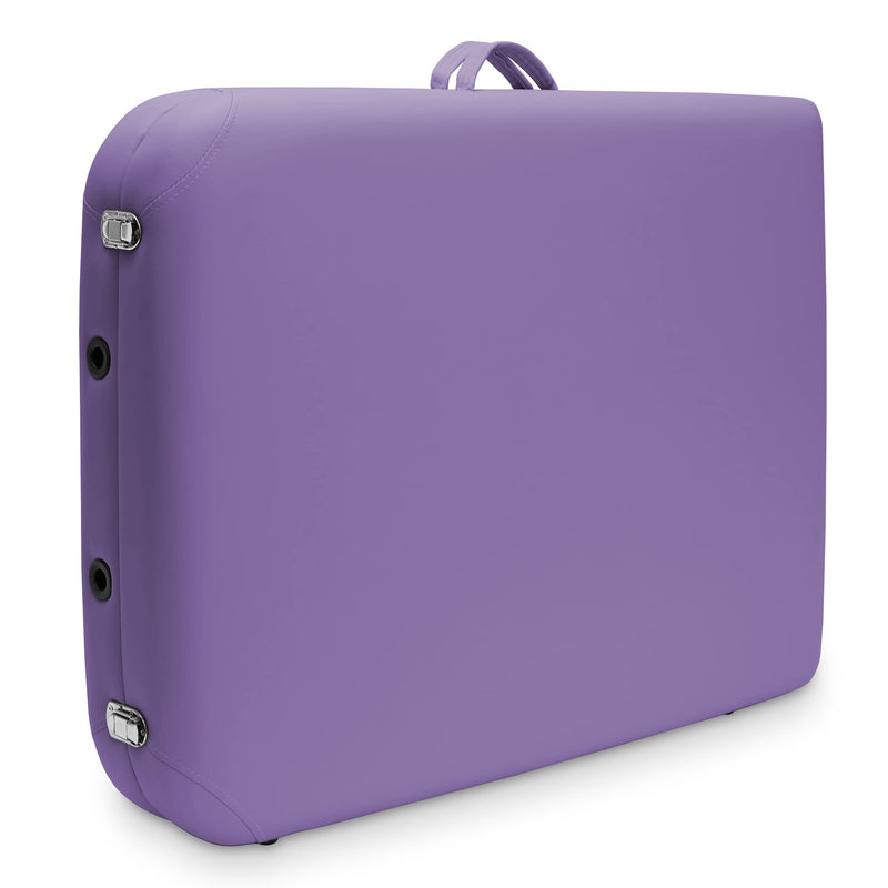 Saloniture Basic Portable Folding Massage Table - Lavender