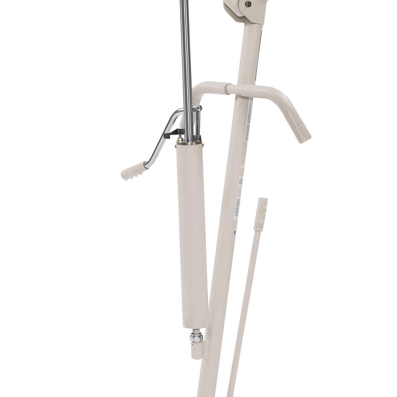 Invacare Lightweight Hydraulic Patient Lift, White, 450 lb. Weight Capacity, 9805P, Beige