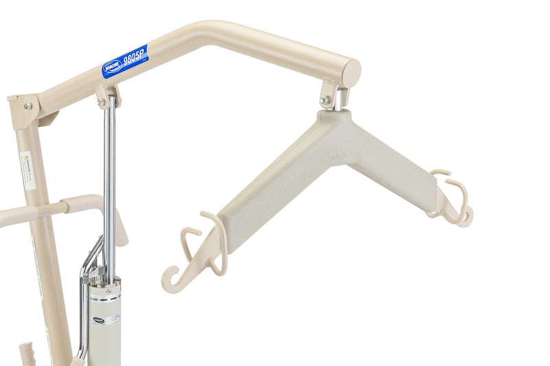 Invacare Lightweight Hydraulic Patient Lift, White, 450 lb. Weight Capacity, 9805P, Beige