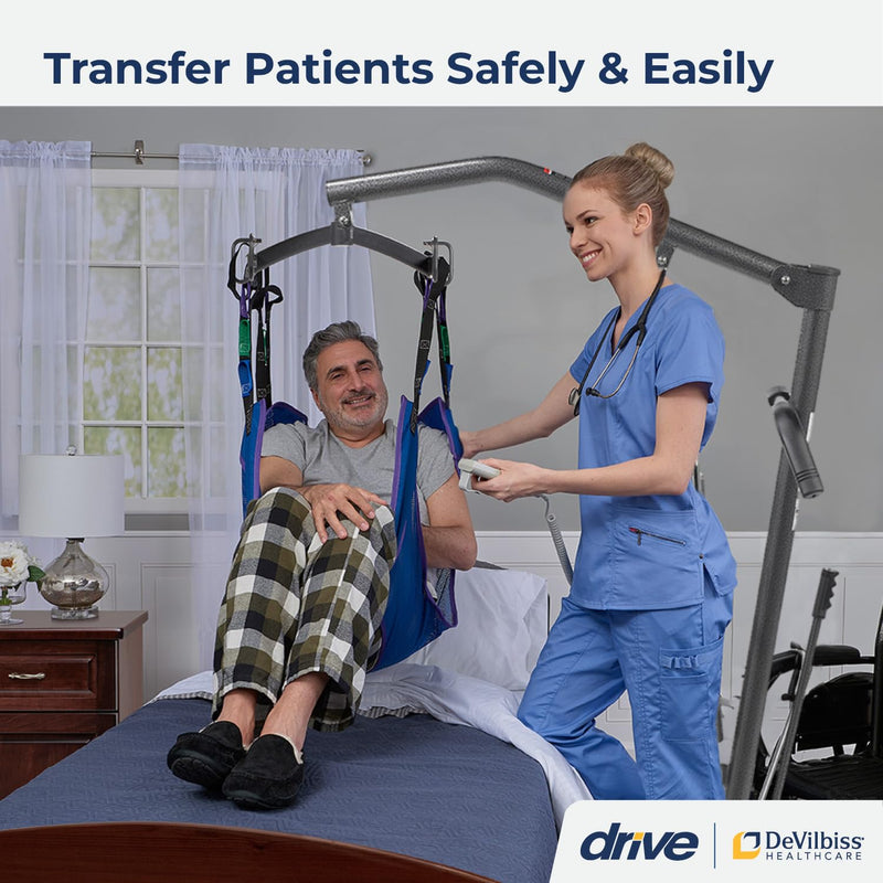 Drive Medical 13023SV Handicap Hydraulic Lift, Silver Vein 5 Inch (Pack of 1)