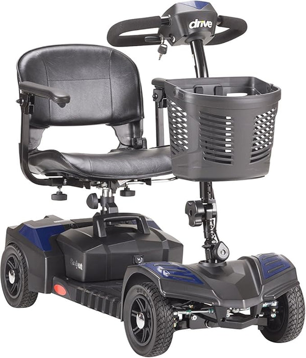 Drive Medical Drive Medical Scout Compact Travel Power Scooter, 4 Wheel