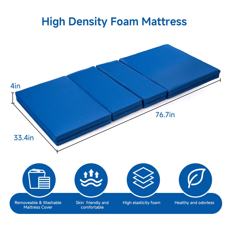 Real Relax Premium 3 Function Full Electric Hospital Bed (with Mattress & IV Pole), Premium Medical Hospital Beds, with Locking Casters, Motor.