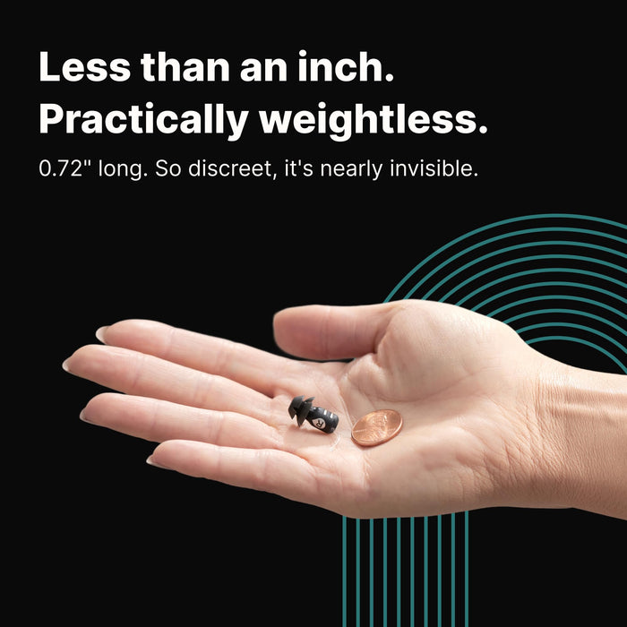 EARGO Eargo 8 Virtually Invisible Self-Fitting FDA-Cleared OTC CIC Hearing Aids - Most Advanced Model with Smart Sound Adjust and Sound Match Technology, Rechargeable, Lifetime Customer Support