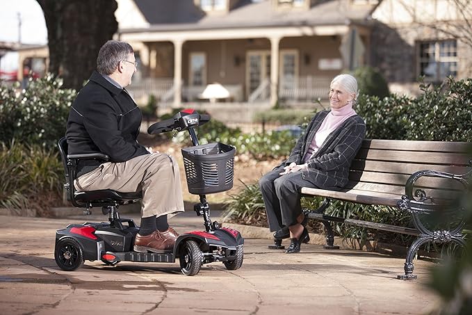 Drive Medical Drive Medical Scout Compact Travel Power Scooter, 4 Wheel